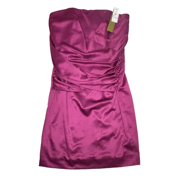 Nicole Miller Dresses & Skirts - Nicole Miller Collection Strapless Womens Dress‎ Vibrant Purple-Pink Size 4 NWT